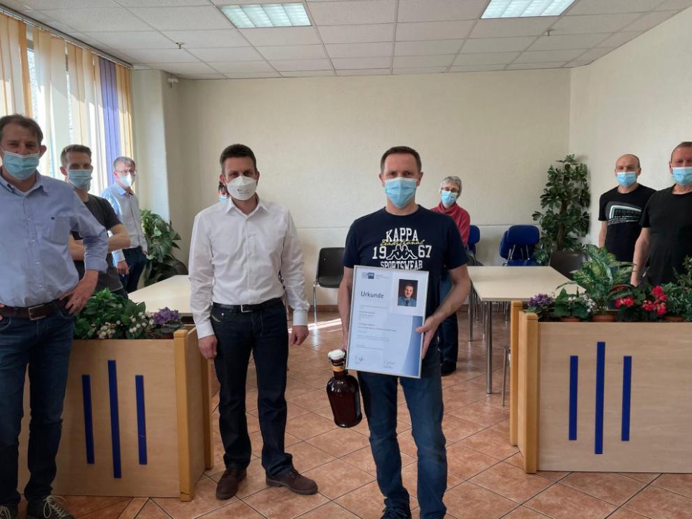 und wieder gratulieren wir! Heute feiert Roland Matuszewski sein 25